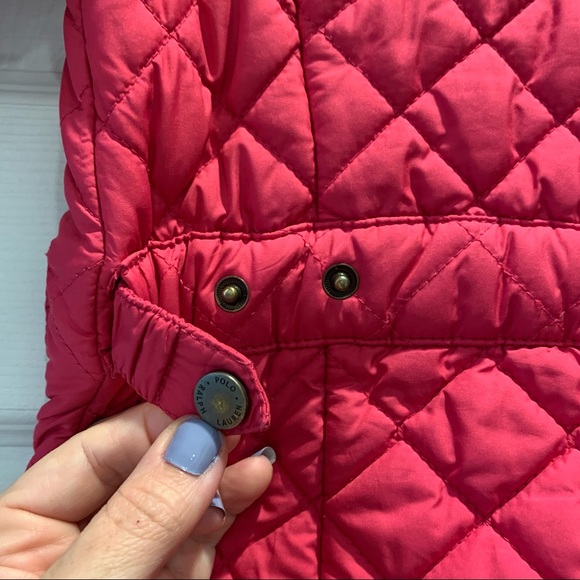 Ralph Lauren Pink Quilted Jacket- 4 - Picture 8 of 8